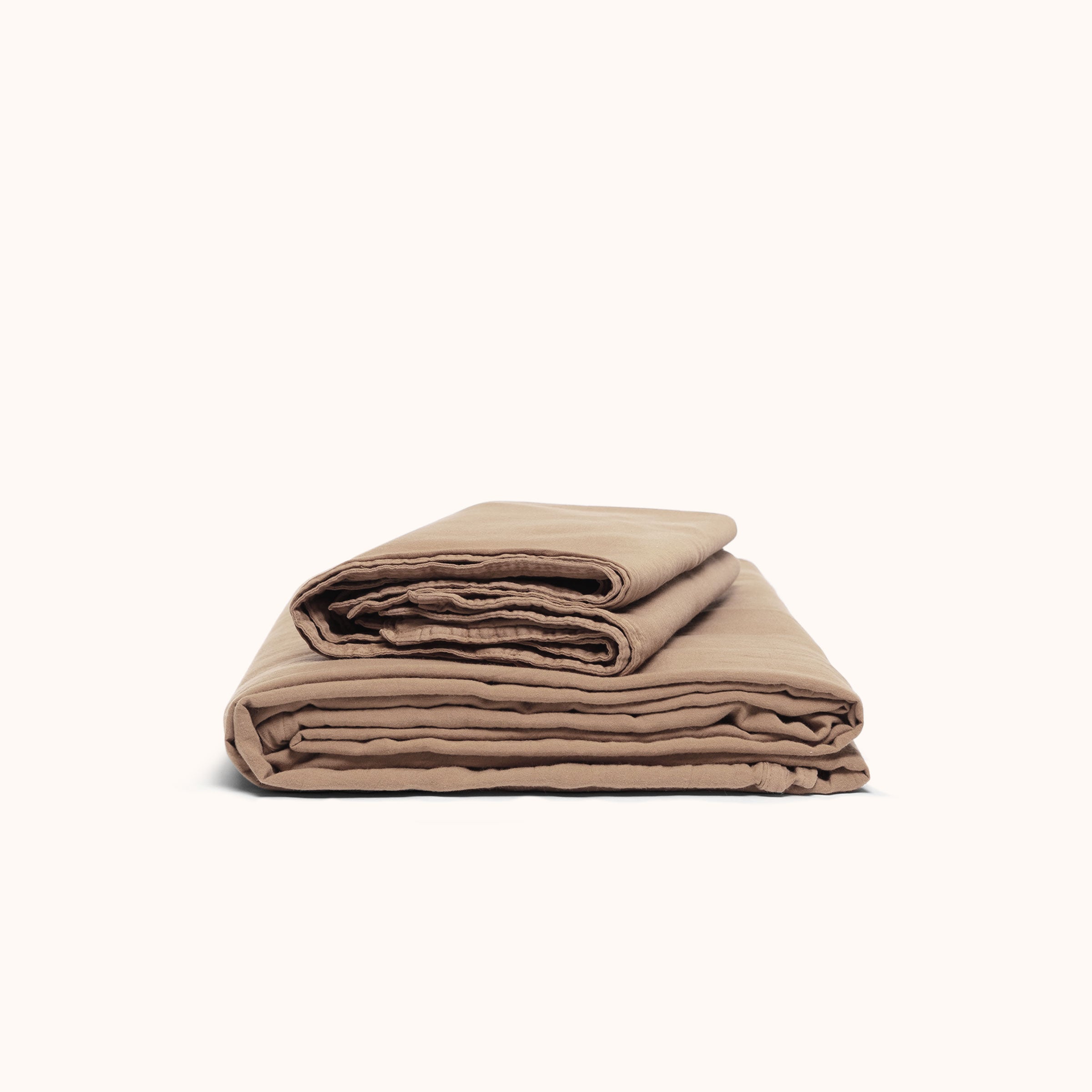 Dune Organic Cotton Matte Sateen Twin Sheet Set