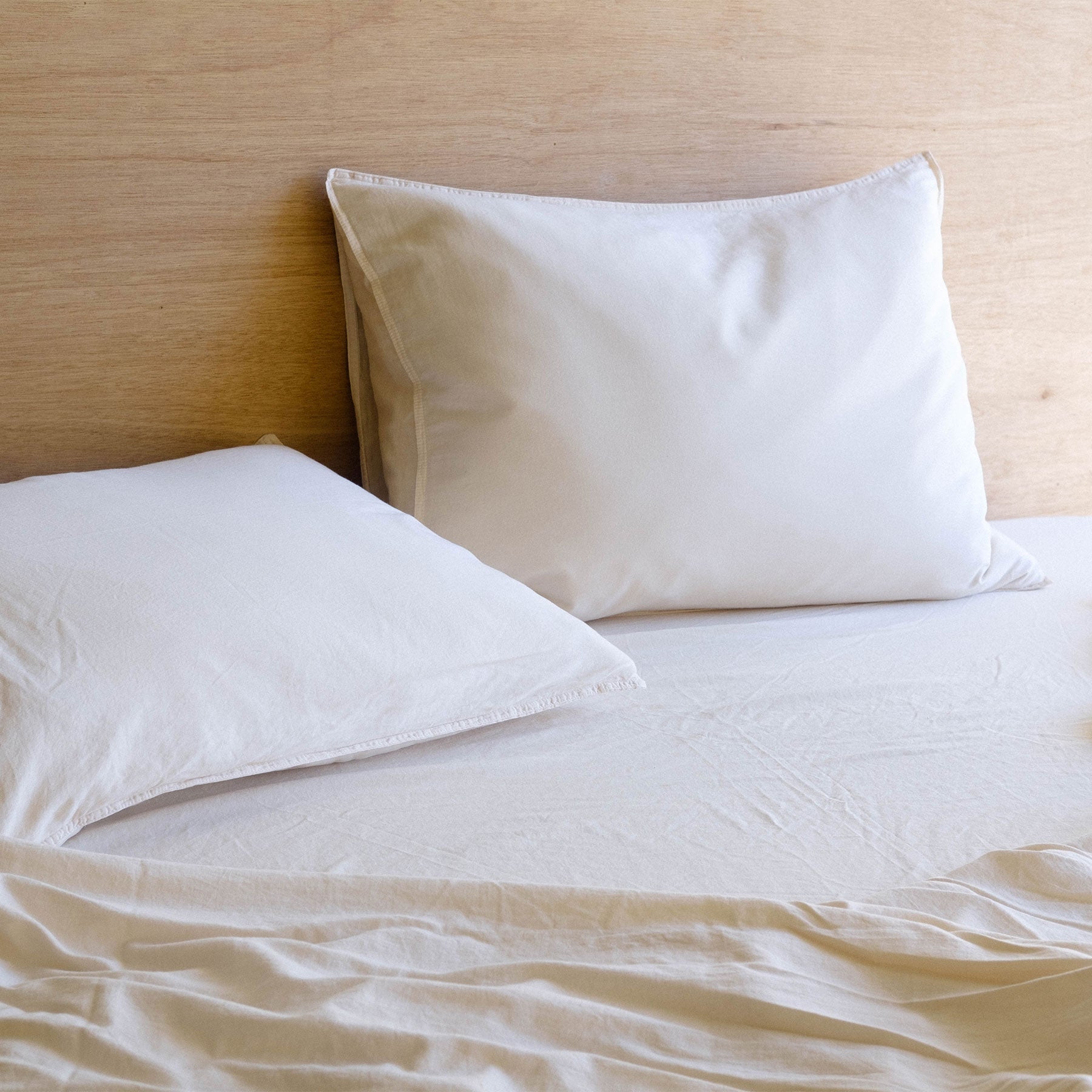 Oat Organic Cotton Matte Sateen Twin Sheet Set
