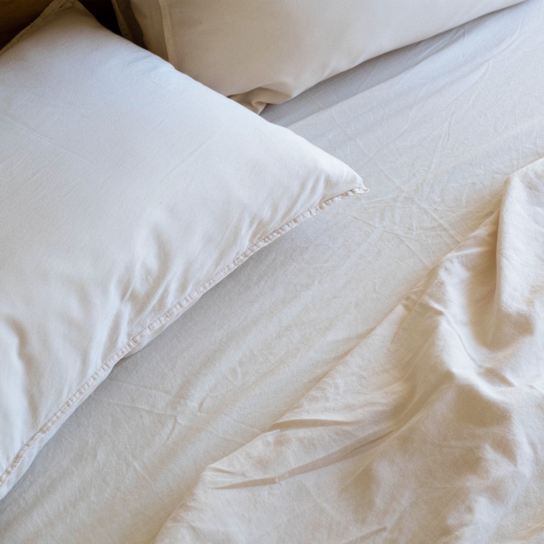 Oat Organic Cotton Matte Sateen Twin Sheet Set
