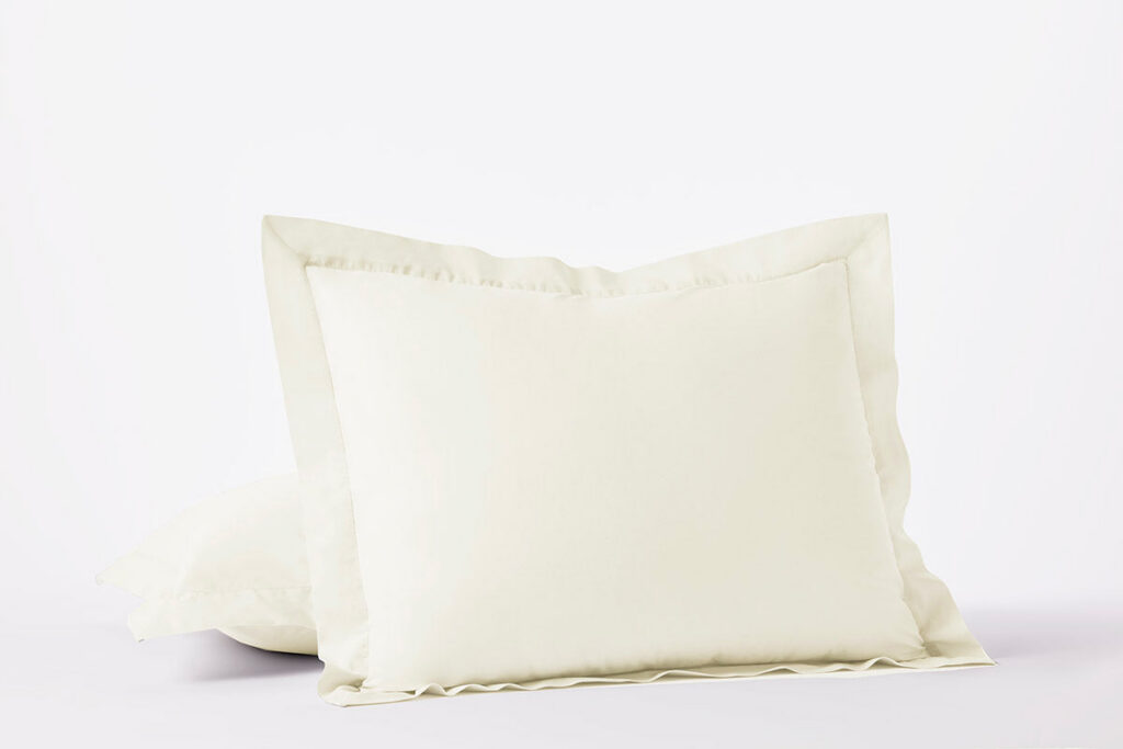 Natural Classic Percale Pillow Sham for Everyday Comfort