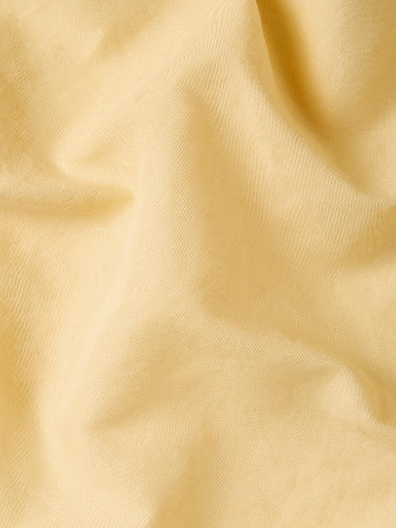 Butter Yellow Linen Blend Duvet Cover - Image 4