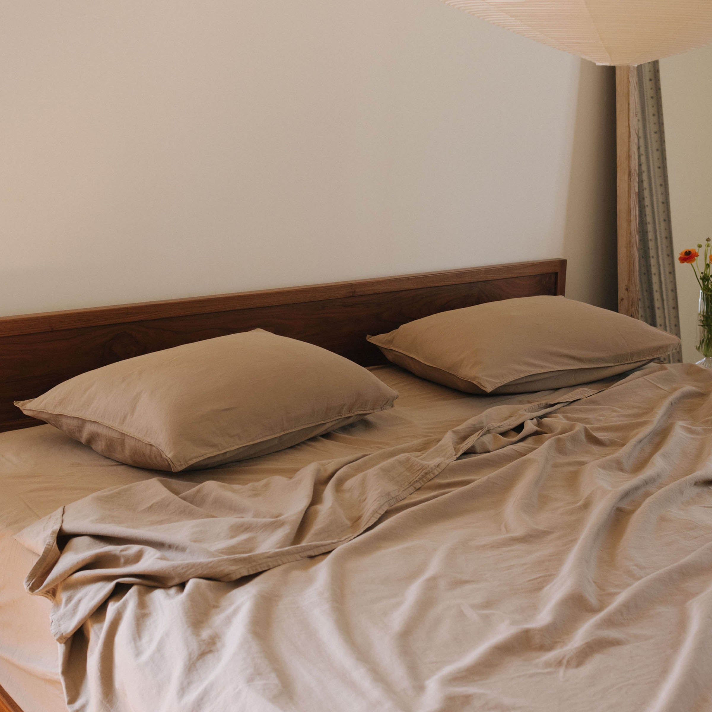 Dune Organic Cotton Matte Sateen Twin Sheet Set