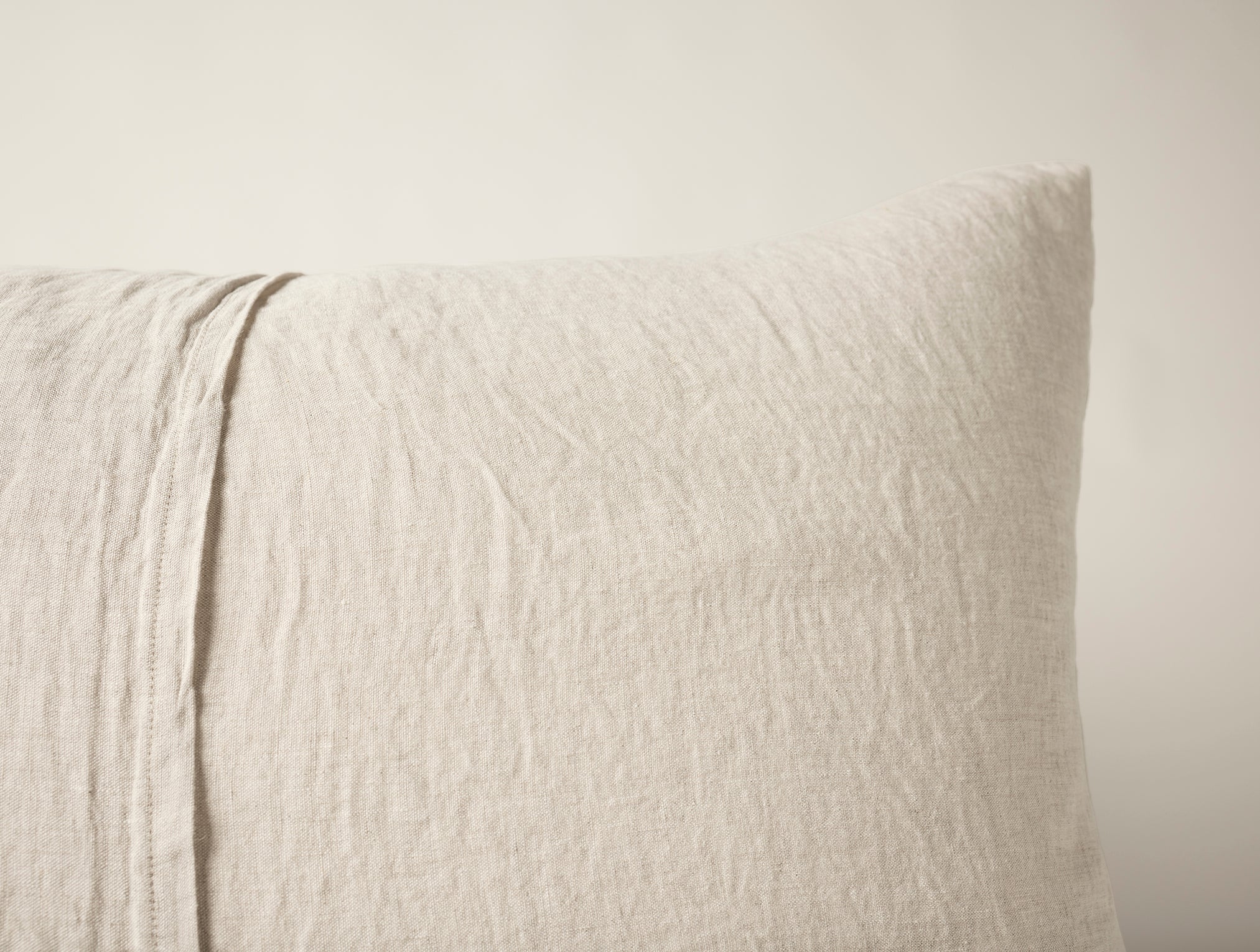 Natural Embroidered Linen Pillow Sham for Everyday Comfort - Image 7