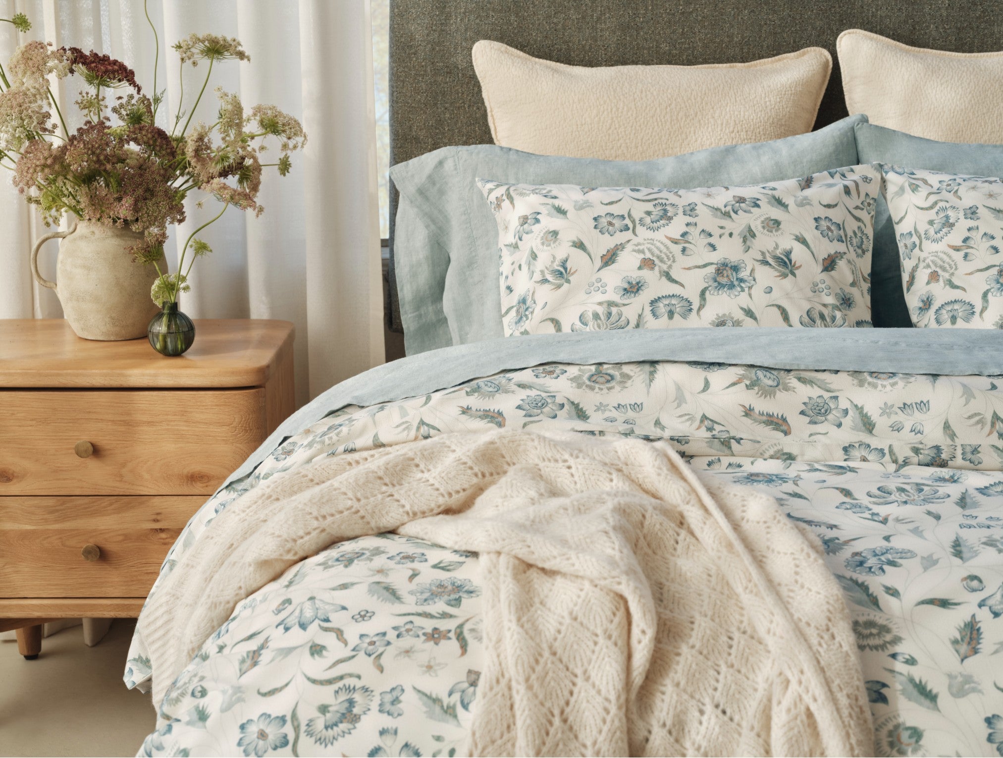 Natural Printed Textile Pillow Sham for Everyday Style 4 - Image 5