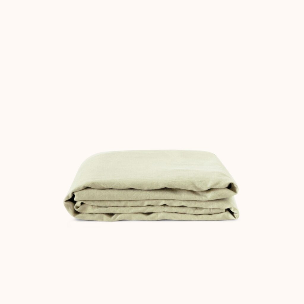 Meadow Hemp Cotton Full/Queen Flat Sheet