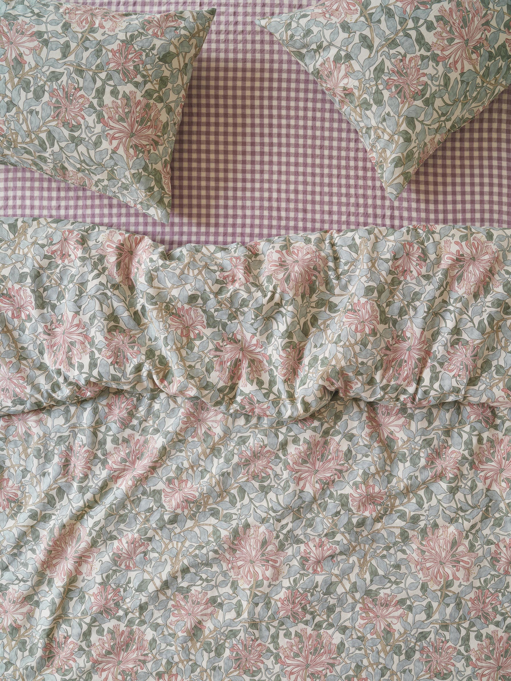 Linen Blend Duvet Cover Collection Style 2