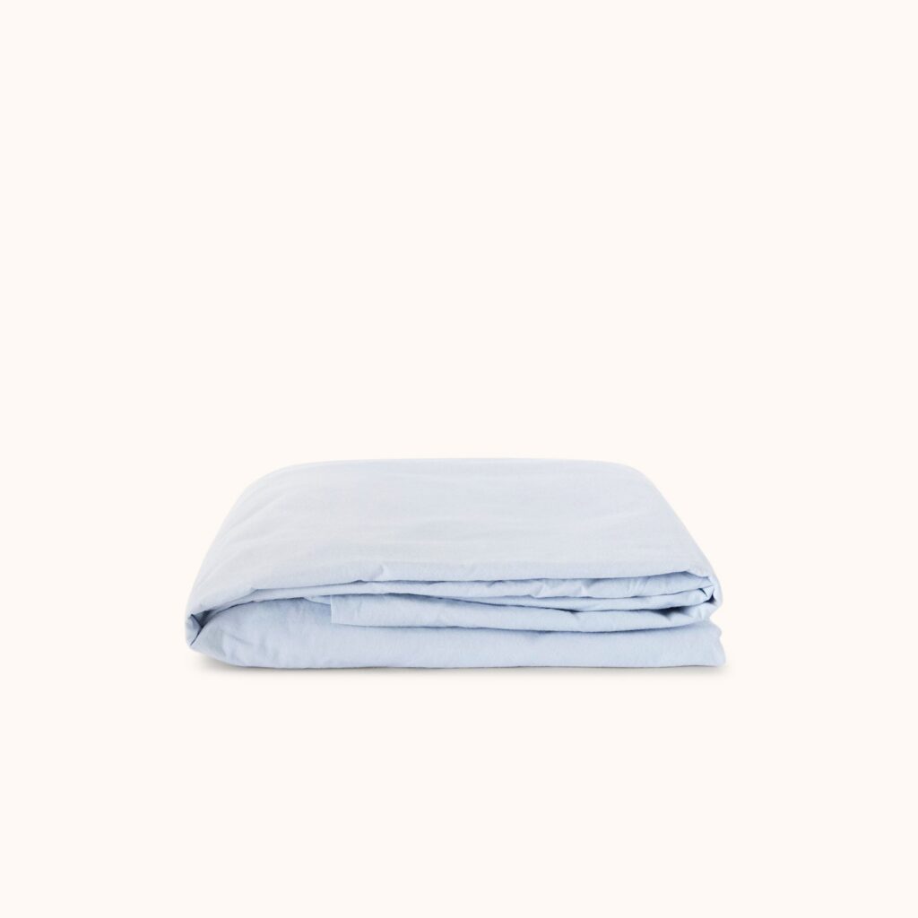 Porto Organic Cotton Percale Twin Fitted Sheet