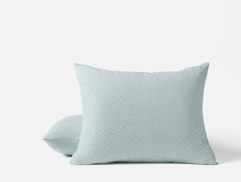 Pale Blue Classic Textile Pillow Sham for Everyday Comfort