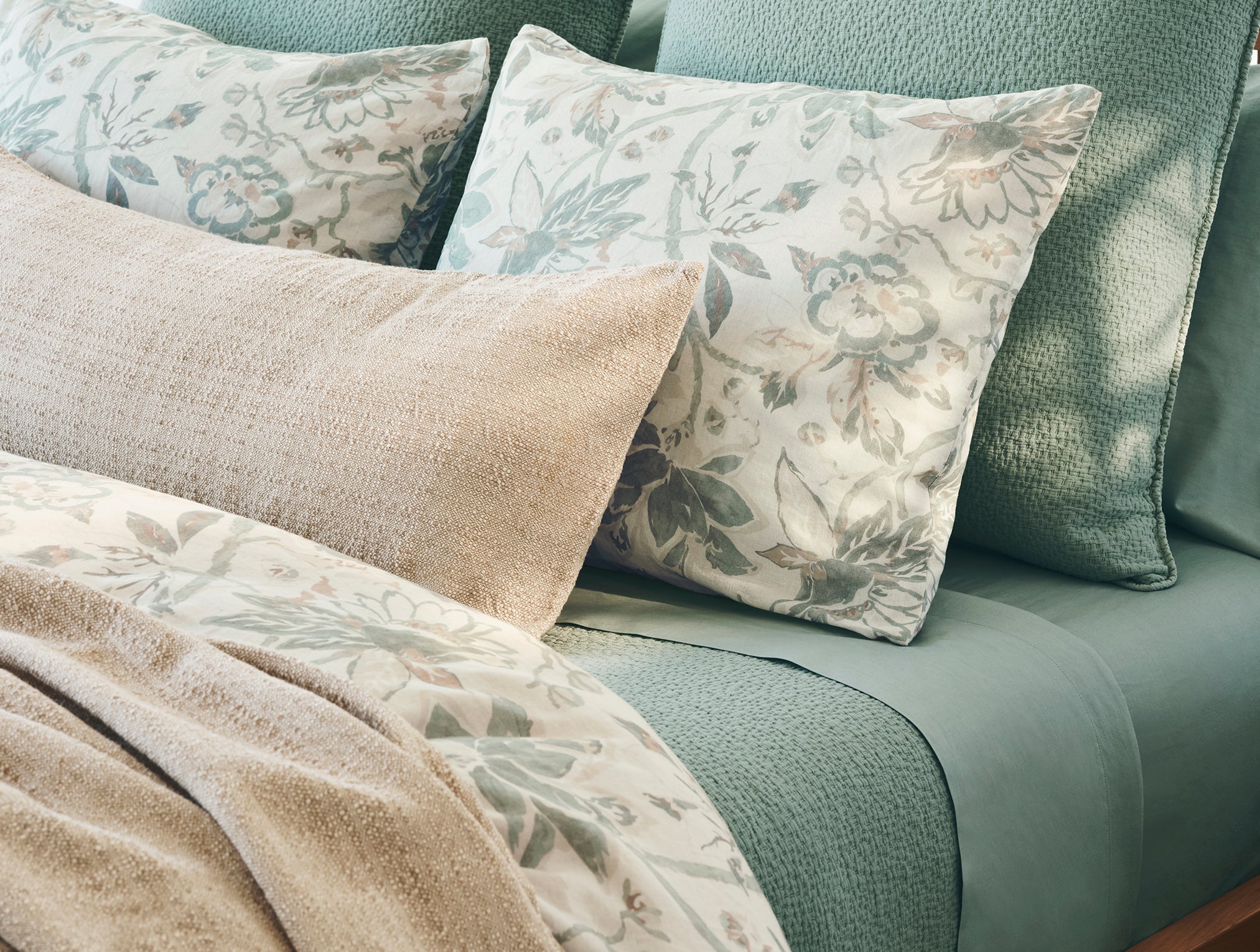 Natural Printed Textile Pillow Sham for Everyday Style 2 - Image 3