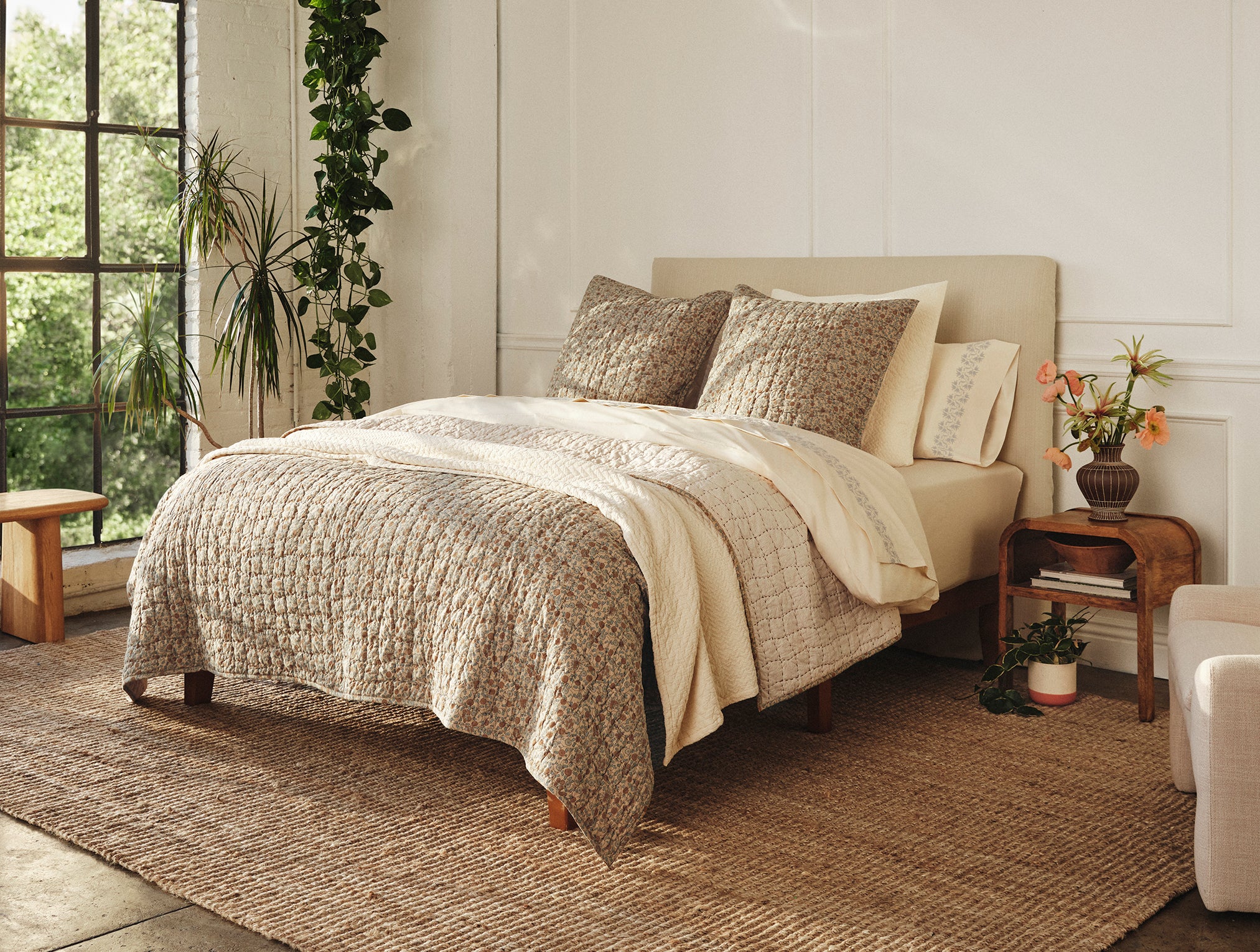 Fawn Handstitched Textile Pillow Sham for Everyday Style 2 - Image 3