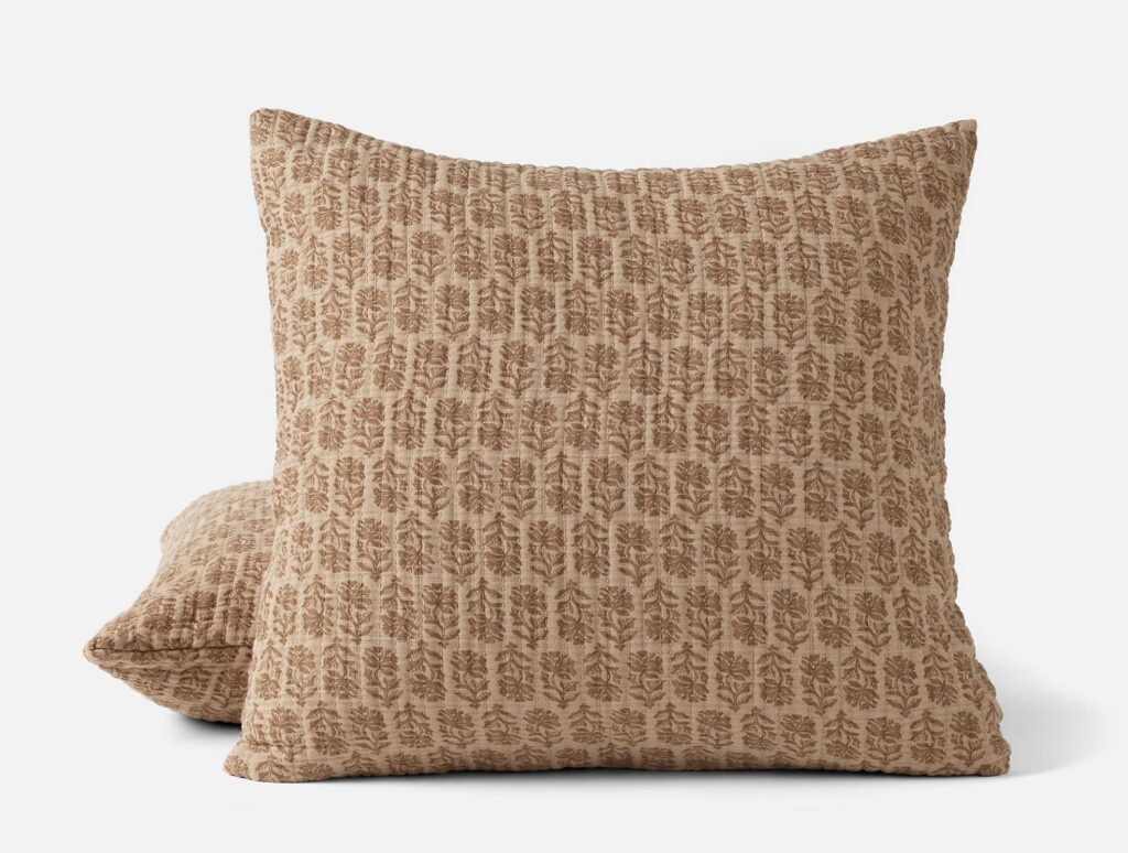 Fawn Textured Textile Pillow Sham for Everyday Comfort